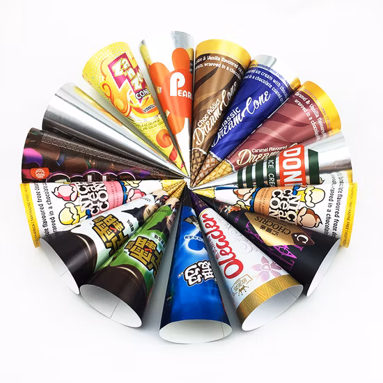 Copri cono gelato in carta usa e getta