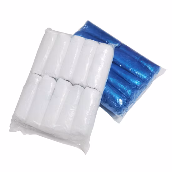 Manicotti protettivi monouso in plastica PE multicolore