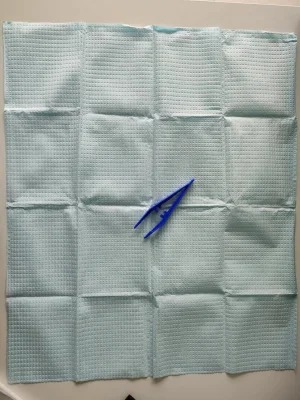 Imballaggio medico Pellicola per sterilizzazione medica monouso realizzata con pellicole per sterilizzazione in tessuto non tessuto CSR blu